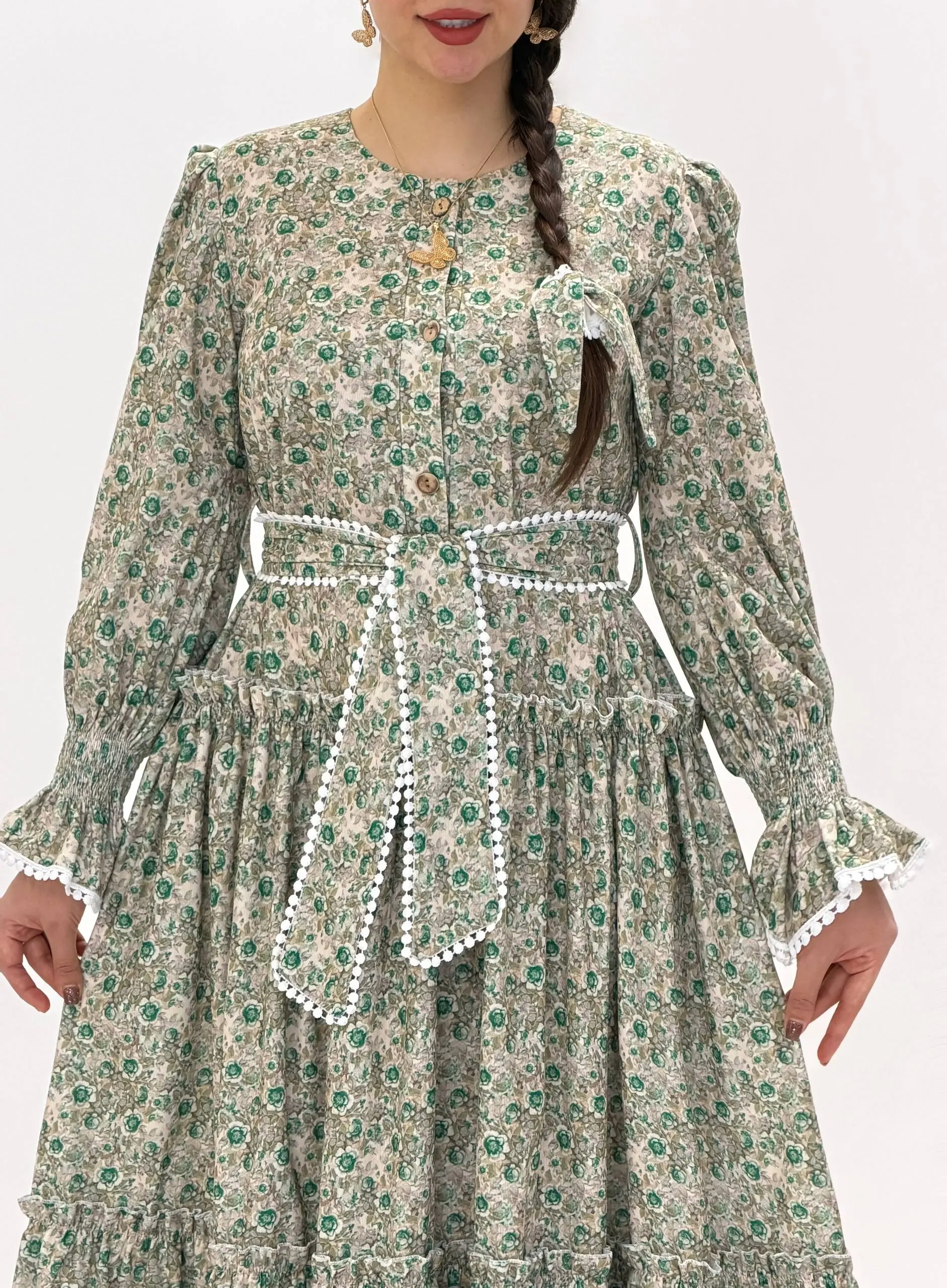 3881-پیراهن ماکسی پری دخت